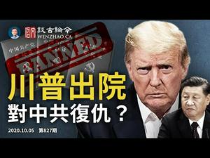 川普出院，对中共复仇将至？最猛提案：共产党是跨国犯罪组织！牵出一个迷思；禁止党员移民冲击波有多强（文昭谈古论今20201005第827期）