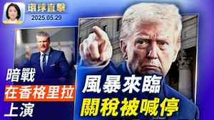 美法院挡川普关税，引爆激辩；威摄中共，香格里拉对话将登场；美速撤中国学生签证，技校获10亿；中国疫情攀升，多名医生猝死【环球直击】2025-05-29