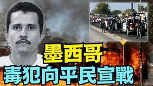 【爆裂！墨西哥头号毒枭「El Mencho」被军方击毙 瞬间变战场！】大批美国人陷绝境，机场狂奔逃命、市区焚车封路、生活区沦火线！（02/22/26）#trump #川普 #特朗普