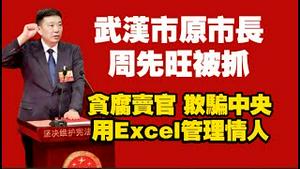 武汉市原市长周先旺被抓。贪腐卖官、数骗中央；用Excel管理情人。2026.01.17NO3262#周先旺#武汉市市长