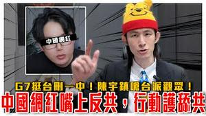 投胎转世需要共党同意？小骂大帮忙！嘴上反共，行动护舔共？陈老师来了陈宇镇呛台派观众｜G7声明挺台，删一中政策！中日联合声明历史文件｜粉红特报119期