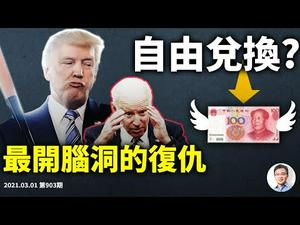 重大利好、人民币换汇要放开了？川普正式回归，一种最有创意的复仇方式（文昭谈古论今20210301第903期）