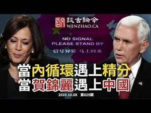 十一长假、华为销量暴跌：「精分」掀翻「内循环」！美国大选首次激辩中国问题，北京断直播「助选」（文昭谈古论今20201008第829期）