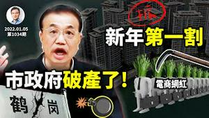 中国首个市级政府破产，李克强愁坏！恒大海花岛要被强拆、和新年网红「第一割」竟是同一原因！（文昭谈古论今20220105第1034期）