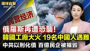 韩国电池工厂大火22人死，19名中国人遇难；俄罗斯达吉斯坦犹太教堂等多处恐袭，19名警察死亡；中共当局以刑化债，海南百亿民企陷入困境；法务部析台独22条威吓层面大，总统吁朝野团结【 #环球直击 】