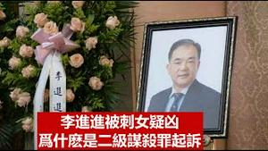 李进进被刺女疑凶为什么是被检方以二级谋杀罪起诉?《建民论推墙1596》